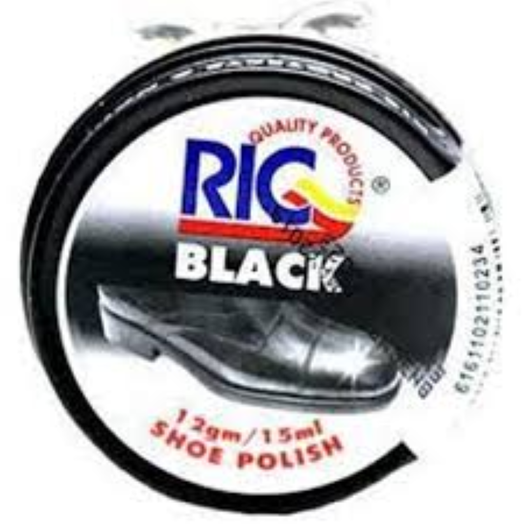 RIC SHOE POLISH BLACK 100ML